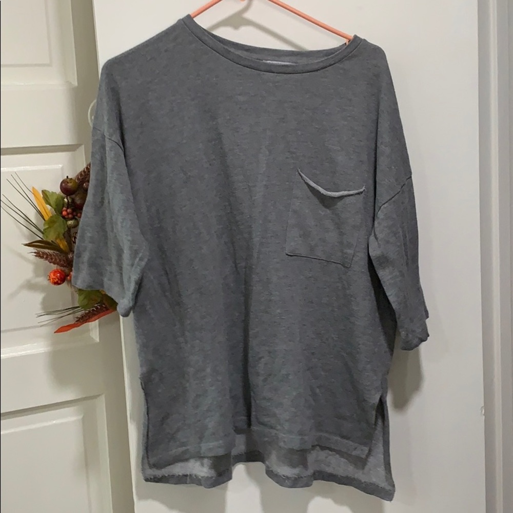 Zara grey shirt